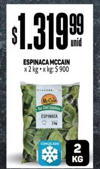 Makro Espinaca McCain oferta