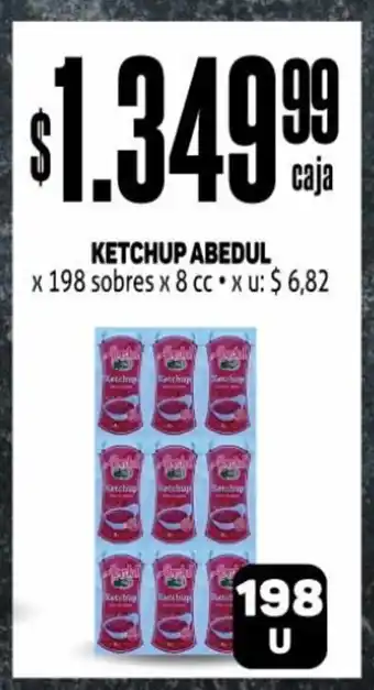Makro Ketchup Abedul oferta