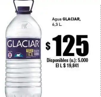 Cooperativa Obrera Glaciar Agua oferta