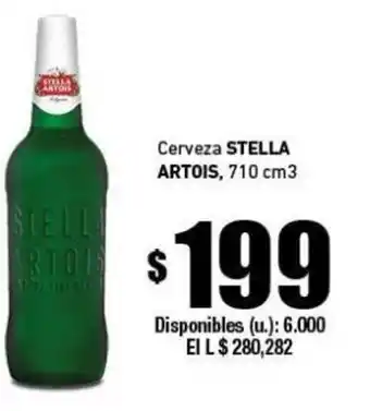 Cooperativa Obrera Stella Artois 710 cm3 oferta