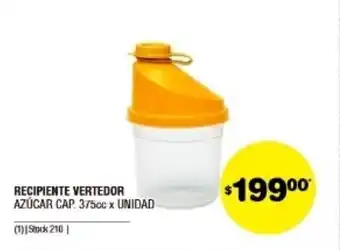 Atomo Conviene Recipient Vertedor Azúcar Cap 375cc oferta