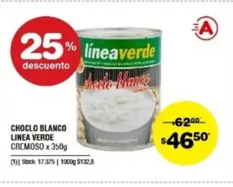 Atomo Conviene Choclo Blanco Linea Verde Cremoso x 350g oferta