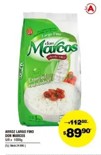 Atomo Conviene Arroz Largo Fino Don Marcos 5/0 x 1000g oferta