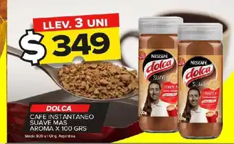 Carrefour Maxi Cafe instantáneo dolca 100g oferta