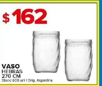 Carrefour Maxi Vaso hebras 270cm oferta