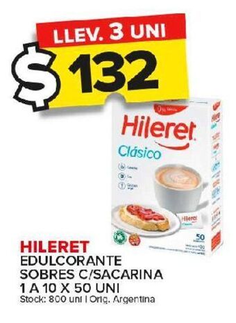 Carrefour Maxi Edulcorante hileret oferta