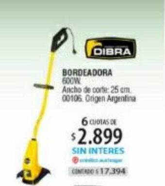 Authogar Bordeadora dibra oferta