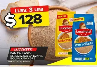 Carrefour Maxi Pan rallado / rebozado c/ harina lucchetti 500g oferta