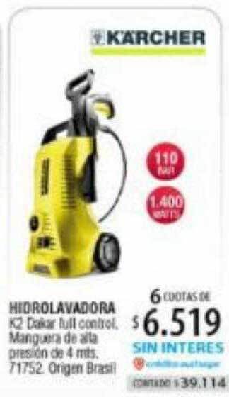 Authogar Kärcher hidrolavadora oferta