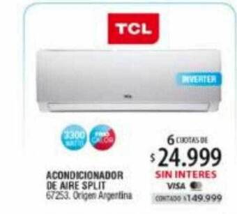 Authogar Acondicionador de aire split tcl oferta