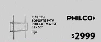Cetrogar Soporte p tv philco tv3255f 32 - 55 oferta