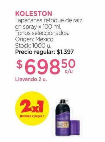 Farmacity Koleston tapacanas retoque de raiz en spray oferta