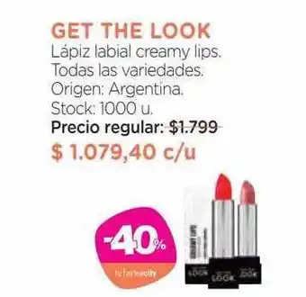 Farmacity Ge the look lápiz labial creamy lips oferta