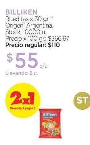 Farmacity Billiken rueditas oferta