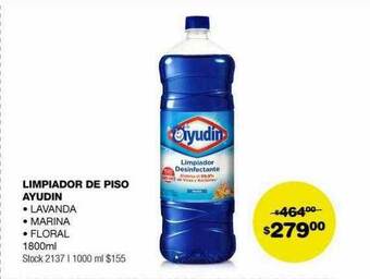 Atomo Conviene Limpiador de piso ayudin oferta