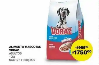 Atomo Conviene Alimento mascotas voraz adultos oferta