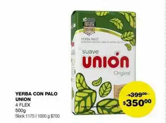 Atomo Conviene Yerba con palo union 4 flex oferta