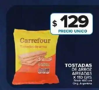 Carrefour Maxi Tostadas de arroz alreadas oferta