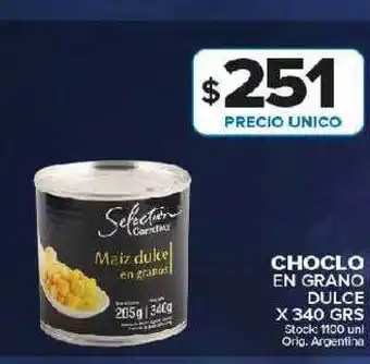 Carrefour Maxi Chocolo en grano dulce oferta