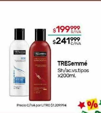 Nini Mayorista Tresemmé oferta