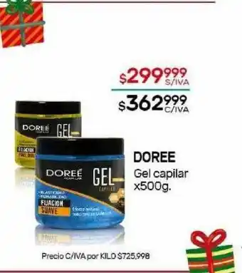 Nini Mayorista Doree gel capilar oferta