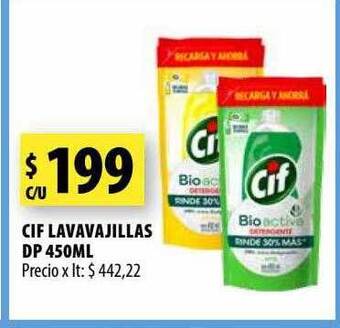 Punto Mayorista Cif lavavajillas dp oferta