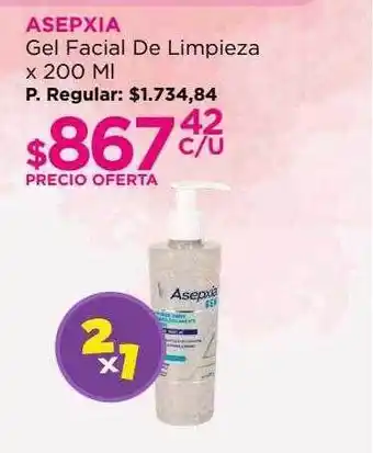 Asepxia gel facial de limpieza