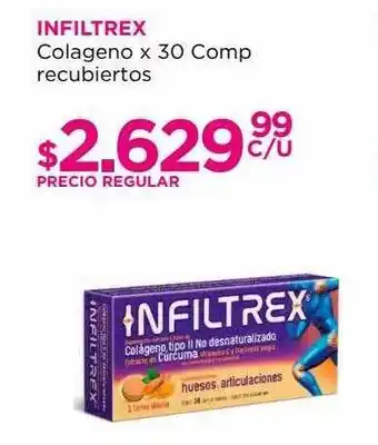 Punto de Salud Infiltrex colageno x 30 comp recubiertos oferta