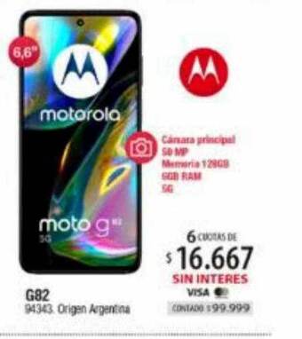 Authogar G82 motorola oferta