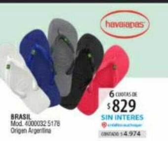 Authogar Brasil havaianas oferta