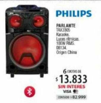 Authogar Philips parlante oferta