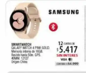 Authogar Samsung smartwatch oferta