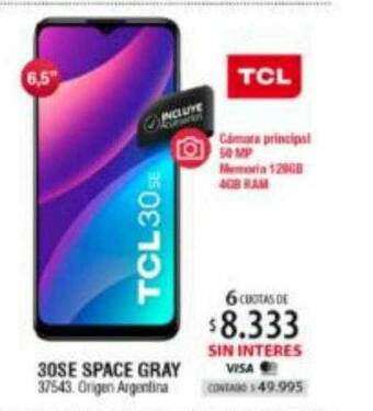 Authogar 30se space gray tcl oferta