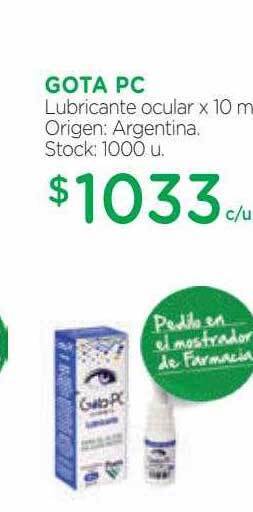 Farmacity Gota pc lubricante ocular oferta