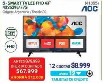 Hendel Smart tv led fhd 43 oferta