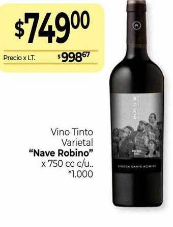 La Anonima Vino tinto varietal oferta