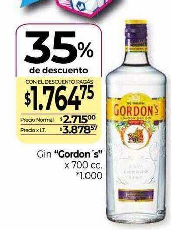 La Anonima Gin oferta