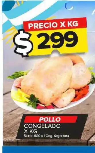 Carrefour Maxi Pollo congelado oferta