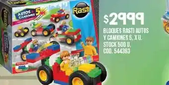 Coto Bloques rasti autos y camiones oferta
