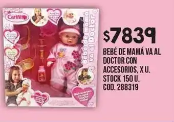 Coto Bebé de mamá va al doctor con accesorios oferta