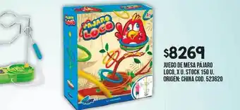Coto Juego de mesa pájaro loco oferta