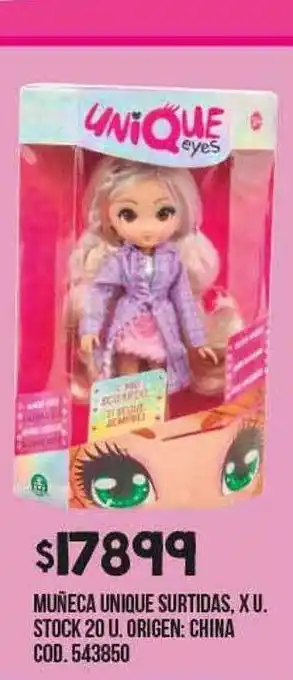 Coto Muñeca unique surtidas oferta