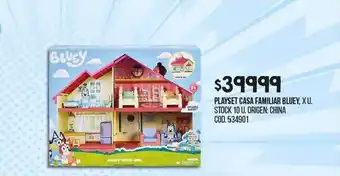 Coto Playset casa familiar bluey oferta