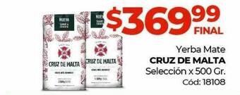 Diarco Yerba mate cruz de malta oferta