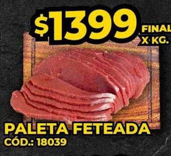 Diarco Paleta feteada oferta