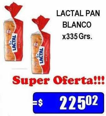 Dulcenter Lactal pan blanco oferta