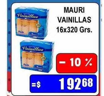 Dulcenter Mauri vainillas oferta