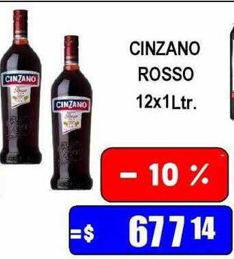 Dulcenter Cinzano rosso oferta