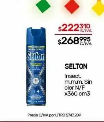 Nini Mayorista Selton insect oferta