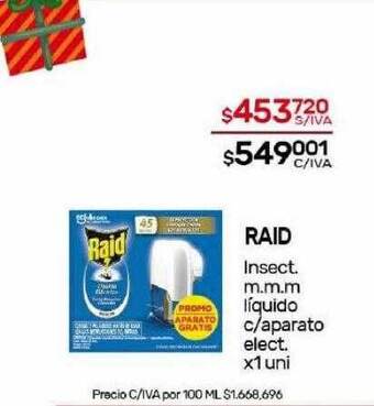 Nini Mayorista Raid oferta